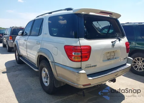 2002 Toyota Sequoia Sr5 from USA, damaged, VIN 5TDZT34A12S109036